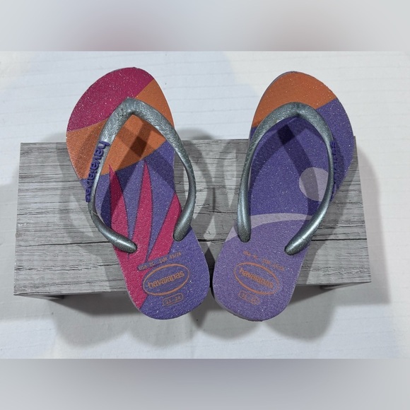 💜Havaianas Slim Flip Flops – Quiet Lilac 💜 - Picture 1 of 7